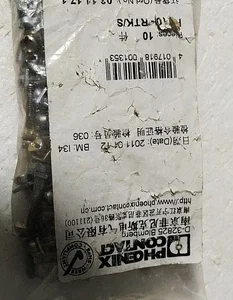 Phoenix Contact 0311171 FB 10-RTK/S Fixed bridge Jumper Terminal Block Connector