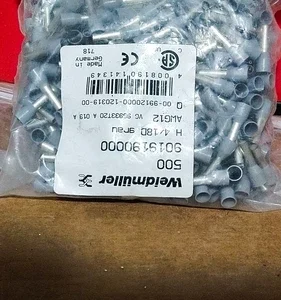 Weidmüller 9019190000 Wire End Ferrule 4 mm² Terminal Connector Transduce PLC