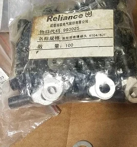 Reliance RTO4/6JT Ring Terminal Insulating Sleeves 4mm2 Connector Transduce