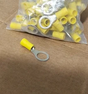JST 5.5-10 Ring Terminal Insulating Sleeves 4 mm2 Connector Transduce