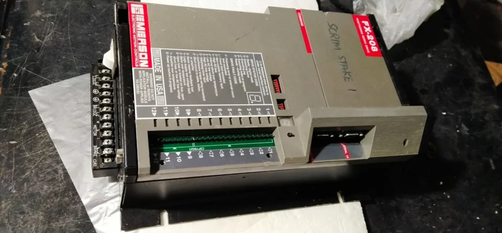 Emerson FX-208 Positioning Servo Drive Controller 240V 3Phase 3A Transmitter