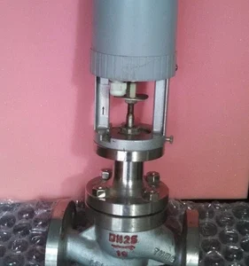 Electric Control Valve VA3200 1000N 4-20mA 24VAC SS Body size 25mm Controller