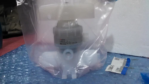 SMC LVQH30-S11-1 Chemical Valve 2 Port W / Loto Transducer Transmitter Meter - Image 2