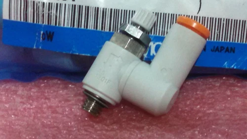 SMC AS1301F-M5-01 Flow Speed Controller 1/8 Tube Transducer Transmitter - Image 2