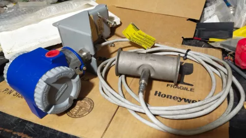 Foxboro 84S Vortex Sanitary Flowmeter HART 4-20mA 2 Inch Controller Transmitter