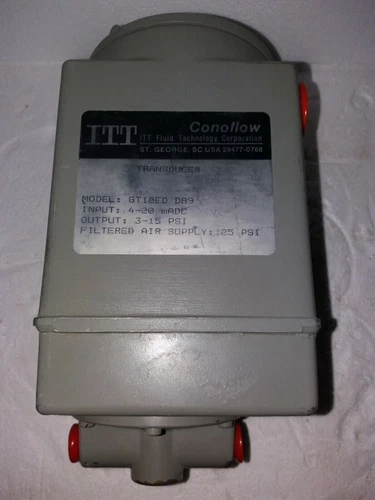 ITT GT18EDD89 I/P Converter 4-20 mA 3-15 PSI Pressure Transducer Transmitter - Image 2
