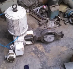 Flowserver Valtek Elector-Pneumatic Control Butterfly Valve 4-20mA Positioner