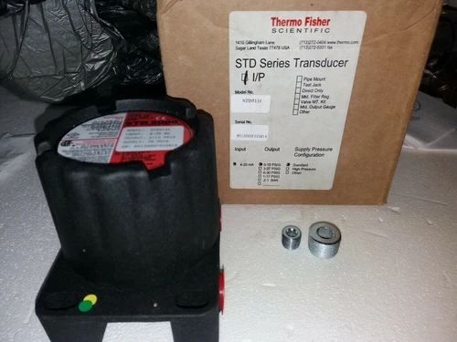 Thermo Fisher STD 5141 4-20mA 3-15 PSIG I/P Converter Transducer Transmitter