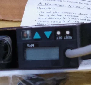 SMC ZSE3-0X-21L Vacuum Switch Valve Transducer Transmitter Meter Japan