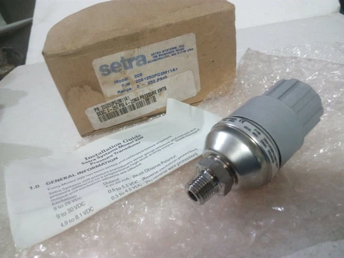 Setra 209 Pressure 250 100 PSI 4-20mA Transducer Transmitter Controller - Image 2