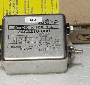 TDK ZAC2210 Noise Filter 250V 10A Controller Transducer Transmitter