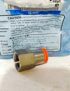 SMC Femail Elbow 1/2 3/8 Inch 1/2 NPT KQ2LF13 ,11 Pneumatic Elbow Transducer