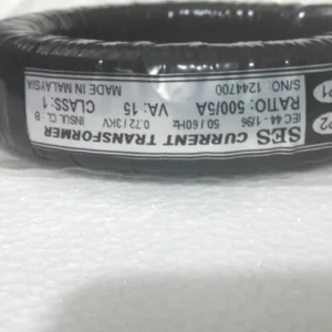 SES Current Transformer 600/5A 400/5A Insulation B Transmitter Transducer