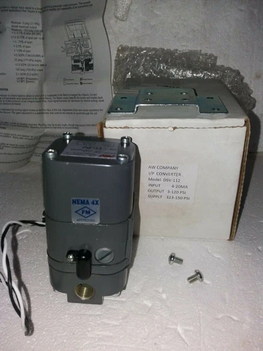 AW DSV-112 Bellofram T000 I/P Transducer 4-20mA 3-120PSI Controller Transmitter