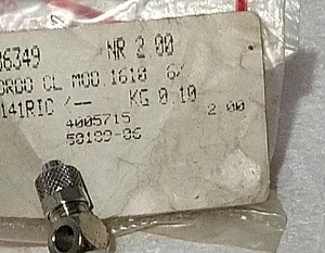 SACMI Itmric PMD 20000002 Flow Through Tee 5mm 6mm tube Controller Transmitter