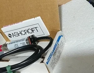 Ashcroft ASH-K1 Vacuum 4-20mA 24V 1/8 Pressure Transducer Transmitter Controller