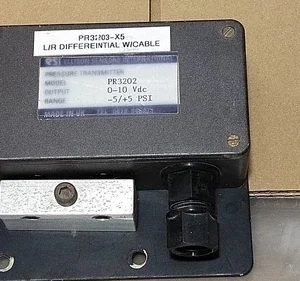 ESI PR3202 -5+5 PSI 0-10VDC DP Pressure Transducer Transmitter Sensor Controller