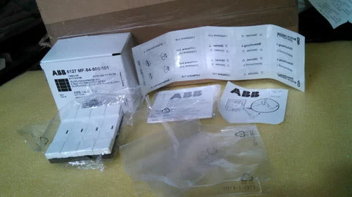 ABB 6127 MF-84-500-101Marking Plates 4-Fold PLC DCS Transducer Meter Transmitter