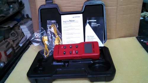 Amprobe TMD90A Thermocouple Dual Input Thermometer Indicator Calibrator Meter