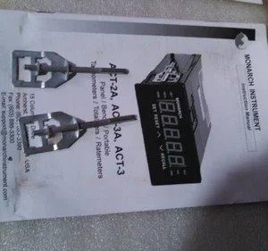 STI ACT-3 Tachometers Totalizer Bench Ratemeters 4-20mA Transducer Controller