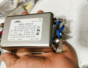 Lambda Noise Filter 250VAC 20A MBS-1220-22 Controller Transducer Transmitter