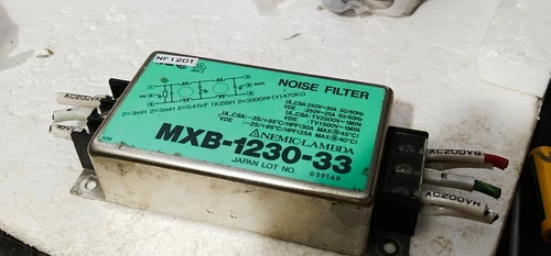 Lambda Noise Filter 250VAC 30A MXB-1230-33 Controller Transducer Transmitter