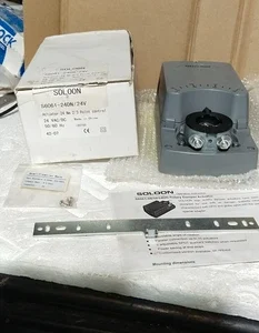 Soloon S6061 24V 24Nm Electric Rotary Damper Actuator Controller Transmitter