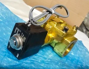 SMC VXD2262-10 2 Port 1 Inch 220VAC Solenoid Media Valve Transducer Transmitter