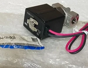 SMC VX2130J-01-5G 2 Port 1/8 Inch 24VDC SS Solenoid Valve Transducer Transmitter