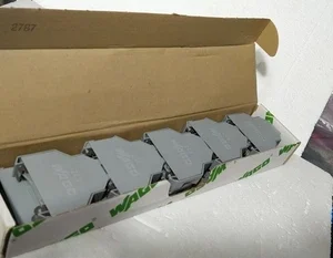 Wago 249-197 Connector Screw less End Stop DIN Rail Terminal Blocks Transmitter