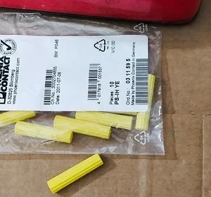 Phoenix Contact 0311595 PS-IH Yellow Terminal Sleeve Insulating Transmitter