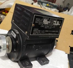 Ono Sokki SS-050 Torque Detector Meter 5Nm 6000RPM 110VAC Controller Transducer