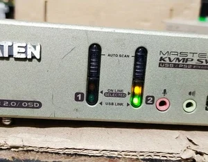 Aten CS1732B 2USB 2.0 KVMP OSD Port PLC Transducer Controller Transmitter