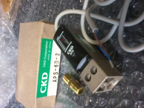 CKD APS-6D Pressure Switch 1-6Bar 12 24 VDC 110VAC RC 1/8 Controller Transmitter