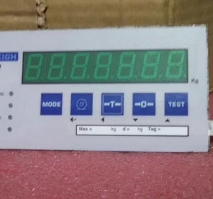 Novaweigh 4001 Weighing Indicator Front Panel Keys Controller Transducer Transmi