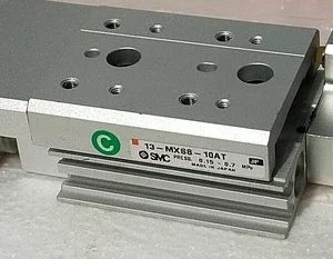 SMC 13-MXS8-10AT Air Slide Table Guided Cyl PLC Controller Transmitter Transduce