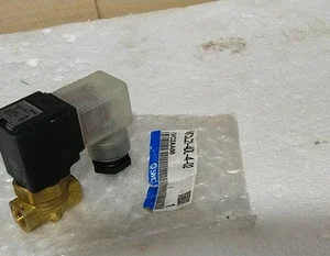 SMC VCL21-4DL 2Port 1/4 Inch 220VAC NC Solenoid Oil Valve Transducer Transmitter