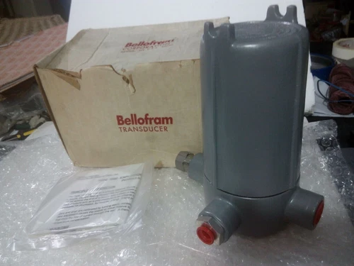 Bellofram I/P 4-20mA 3-15PSI Explosion Proof Type 1000 Transducer Transmitter