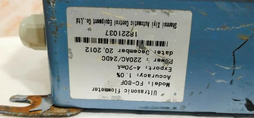 Shannxi Xiyi FC-80F Ultrasonic Flowmeter Signal Converter Transmitter Controller - Image 11