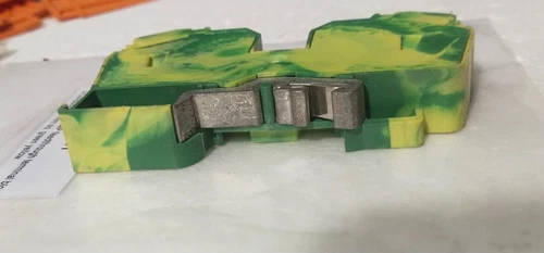 Wago 285-137 Ground Terminal Block 35mm² 2 Conductor Din rail Cage Clamp Green - Image 11