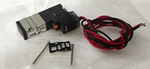 SMC VJ314R-5MZ-M5 VJ324 Solenoid Valve With Base 24vdc Transducer Transmitter - Image 10
