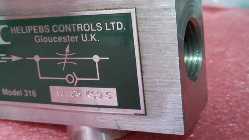 Helipebs HC20 HC25 HF25 Check Flow SS Control Valve Transducer Transmitter - Image 11