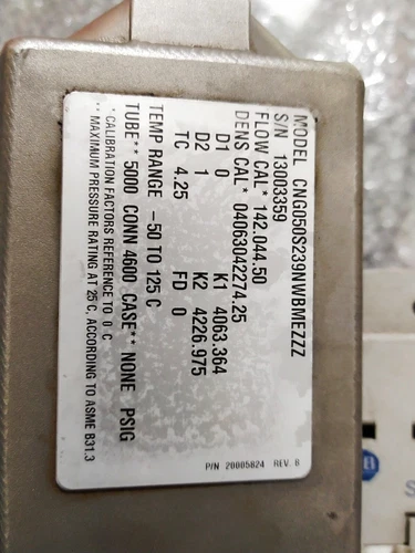 Emerson Micro Motion CNG050 Mass Flow Sensors 700 Core Processor Control Tested - Image 13