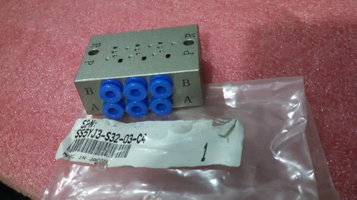 SMC Manifold BASE MT SS3YJ3 VV3Z1 SS5Y7 SS5YJ3 Solenoid Valve Transducer - Image 12