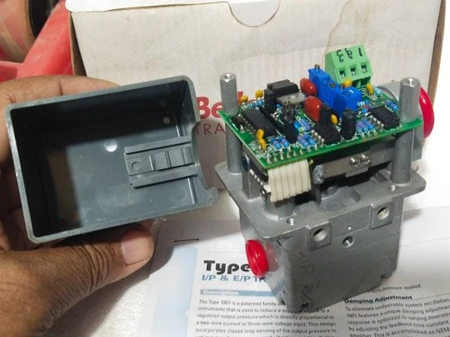 Bellofram T-1001 I/P Converter 0-10VDC 3-27psi Controller Transducer Transmitter - Image 13