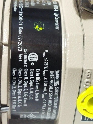 Samson 6116-4 I/P Converter 4-20mA 3-15Psi Transducer Controller Transmitter - Image 14