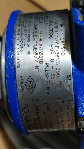 Foxboro 84S Vortex Sanitary Flowmeter HART 4-20mA 2 Inch Controller Transmitter - Image 16