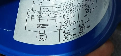Ginice GQ-004-1122 Tor 4kgf 95-245V Electric Actuator Rotary 1/4 Turn Controller - Image 19
