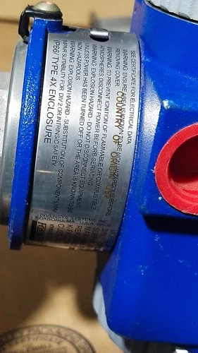 Foxboro 84S Vortex Sanitary Flowmeter HART 4-20mA 2 Inch Controller Transmitter - Image 18