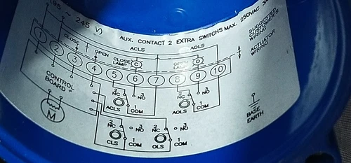 Ginice GQ-004-1122 Tor 4kgf 95-245V Electric Actuator Rotary 1/4 Turn Controller - Image 20